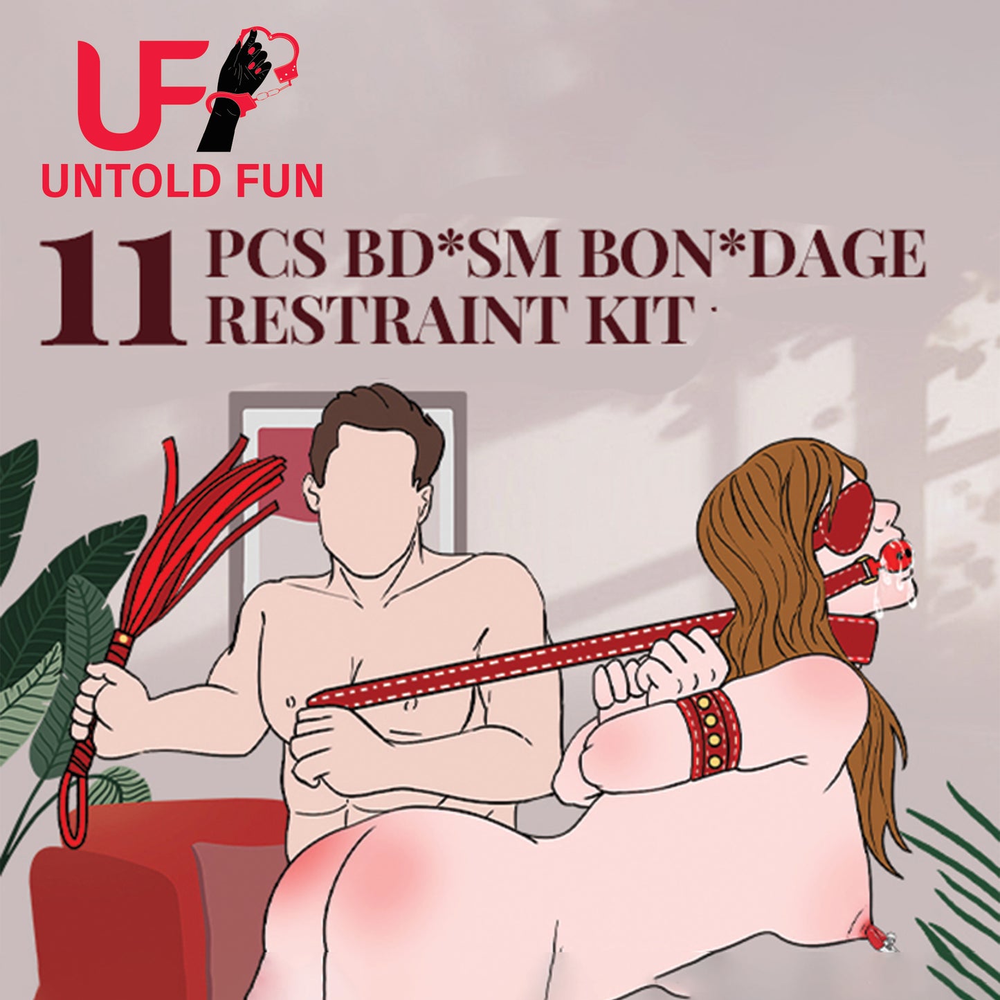 Buy couples Kit in India – Handcuff & Blindfold Set, Bondage Toys for Couples