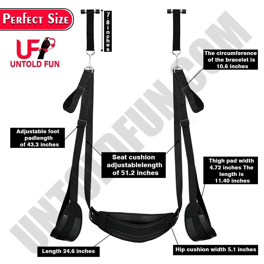 Premium Bed Restraints Kit  for Couples-Adjustable, Discreet & Built for Play