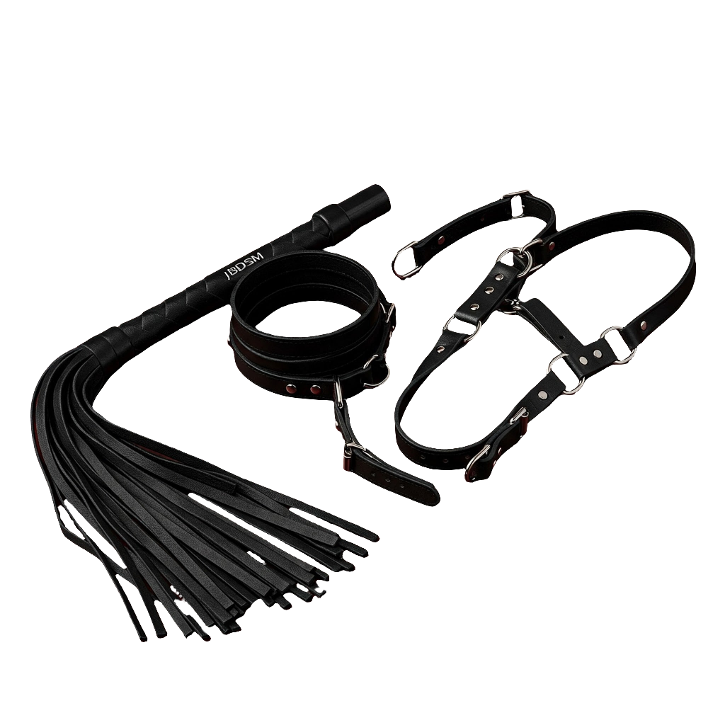 BDSM Neck to Wrist Bondage Set